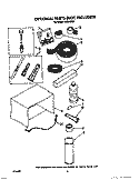 OPTIONAL Diagram and Parts List for X07002X00  Roper Air Conditioner
