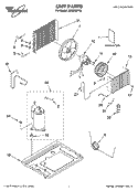 Part Location Diagram of 8209822 Whirlpool Compressor Assembly