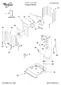 UNIT, LITERATURE Diagram and Parts List for ACG072XJ0  Whirlpool Air Conditioner
