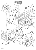 Part Location Diagram of 2257557 Whirlpool CNTRL-ELEC