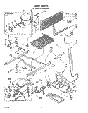 UNIT Diagram and Parts List for ET20DKXTF02  Whirlpool Refrigerator