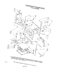 MICROWAVE CABINET Diagram and Parts List for KEMI371SBL0  KitchenAid Microwave Oven Combo