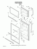 Part Location Diagram of L2316021W Whirlpool DOR-FIP White