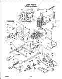 UNIT , LIT/OPTIONAL Diagram and Parts List for ED19VKXRWR0  Whirlpool Refrigerator