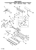 UNIT PARTS Diagram and Parts List for GB2SHTXTB01  Whirlpool Refrigerator
