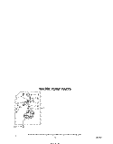 WATER PUMP Diagram and Parts List for LA6800XPW1  Whirlpool Washer
