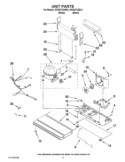 UNIT PARTS Diagram and Parts List for KFIS27CXBL3  KitchenAid Refrigerator