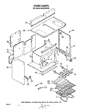 Part Location Diagram of 877686 Whirlpool Rail, Drawer (Left Side)