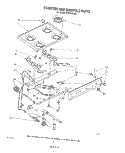 COOKTOP AND MANIFOLD , LITERATURE AND OPTIONAL Diagram and Parts List for SF300BSRW1  Whirlpool Range
