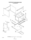 MICROWAVE MOUNTING Diagram and Parts List for RM778PXT0  Whirlpool Microwave Oven Combo