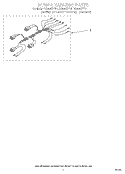 SECTION Diagram and Parts List for RC8200XYN1  Whirlpool Cooktop