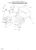 Part Location Diagram of 4359885 Whirlpool MOTOR-TURN