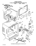 Part Location Diagram of W10339629 Whirlpool HARNS-WIRE
