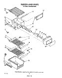FREEZER LINER Diagram and Parts List for ED22MMXLWR0  Whirlpool Refrigerator