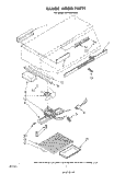 SECTION Diagram and Parts List for RH4930XLW0  Whirlpool Range Hood