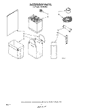ACCESSORY Diagram and Parts List for BLNC800AV2  Whirlpool Trash Compactor