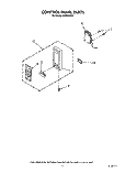Part Location Diagram of 4158776 Whirlpool Button, Push To Start