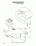 Part Location Diagram of 12739112 Whirlpool GASKET