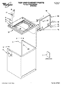 Part Location Diagram of 8558605 Whirlpool Energy Guide (Mexico)