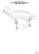 HEATER Diagram and Parts List for KUDS230BAL0  KitchenAid Dishwasher