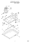 Part Location Diagram of 4454576 Whirlpool BOX-BURNER