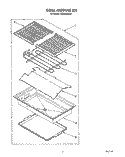 GRILL MODULE KIT Diagram and Parts List for RC8920XRH3  Whirlpool Cooktop