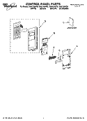 Part Location Diagram of 8184182 Whirlpool BUTTON-MIC