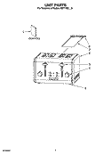 UNIT PARTS Diagram and Parts List for KMTT400SS0  KitchenAid Toaster