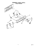 Part Location Diagram of WP3183118 Whirlpool Burner Control Knob - Black