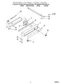 FREEZER CONTROL PANEL Diagram and Parts List for KSSP36QHT00  KitchenAid Refrigerator