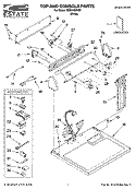 Part Location Diagram of 8578964 Whirlpool PANEL-CNTL