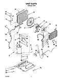 UNIT, LITERATURE Diagram and Parts List for R1212  Whirlpool Air Conditioner