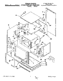 OVEN Diagram and Parts List for KEMI371BBL1  KitchenAid Wall Oven