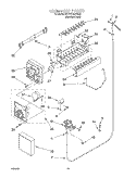 ICEMAKER, OPTIONAL Diagram and Parts List for BRS70XRANA02  Whirlpool Refrigerator