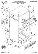 Part Location Diagram of 2172708 Whirlpool DECK RAIL COVER