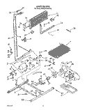 UNIT Diagram and Parts List for KTRS20KXAL10  KitchenAid Refrigerator