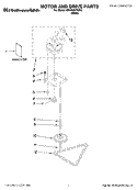 Part Location Diagram of 9872109 Whirlpool Label, Warning