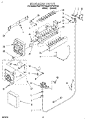 Part Location Diagram of LIT2180535 Whirlpool Use & Care Guide