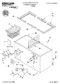 CABINET Diagram and Parts List for SCF1510HW02  Whirlpool Freezer