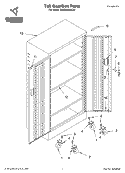 Tall GearBox Parts - OPTIONAL PARTS (NOT INCLUDED) Diagram and Parts List for GATGB000LG0  Whirlpool Cabinet