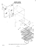 OVEN (CONTINUED) Diagram and Parts List for RM978BXPW0  Whirlpool Microwave Oven Combo