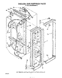 BREAKER AND PARTITION Diagram and Parts List for ED22MMXRWR2  Whirlpool Refrigerator