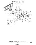 CONTROL PANEL Diagram and Parts List for RF306BXPW0  Whirlpool Range
