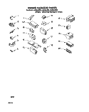 WIRING HARNESS Diagram and Parts List for LSV8244BN0  Whirlpool Washer