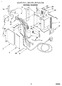 CONTROL MODULE Diagram and Parts List for 3QACM09DD3  Whirlpool Air Conditioner