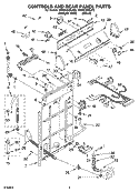 Part Location Diagram of 3957850 Whirlpool DIAL