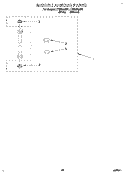 MISCELLANEOUS, LIT/OPTIONAL Diagram and Parts List for LTE6234AW1  Whirlpool Washer Dryer Combo