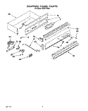 Part Location Diagram of 786753 Whirlpool Nut, Hex