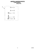 MISCELLANEOUS PARTS OPTIONAL PARTS (NOT INCLUDED) Diagram and Parts List for LSR5101LQ1  Whirlpool Washer