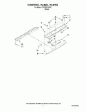 Part Location Diagram of WP8507P392-60 Whirlpool Electronic Control Board